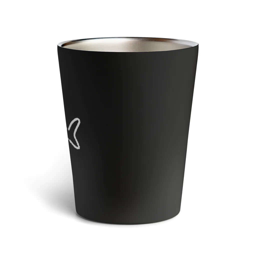 サメ わりとおもいのわりとシンプルなサメ2021白線 Thermo Tumbler