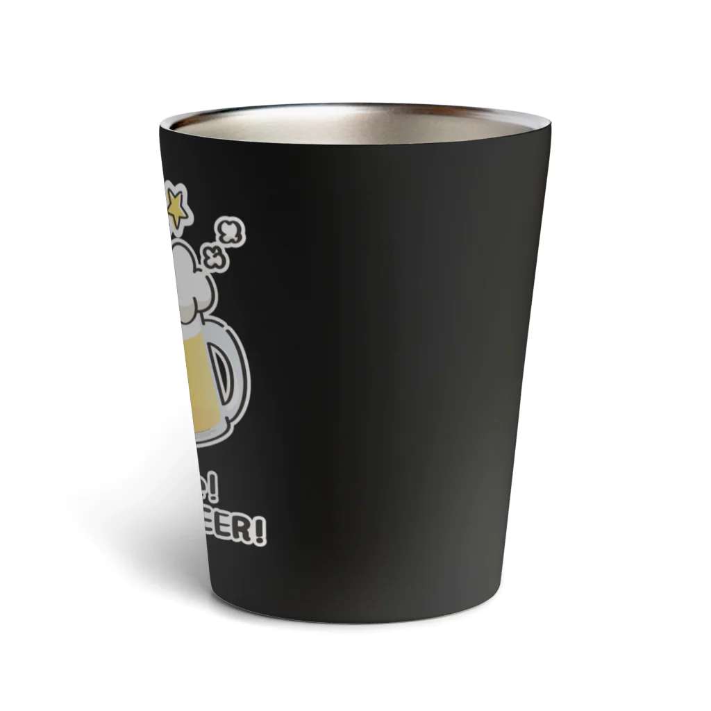 イラスト MONYAAT のBEER!BEER!BEER! A Thermo Tumbler