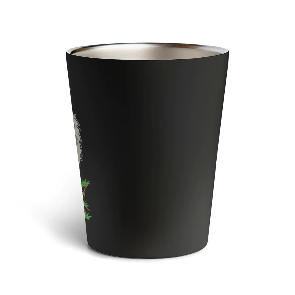 Siderunの館 B2のゆるスカジャン柄（ほわいとらいおん） Thermo Tumbler