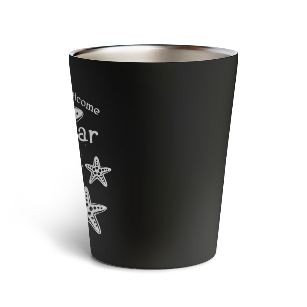 イラスト MONYAAT のバックプリント Welcome!ヒトデ*B Thermo Tumbler