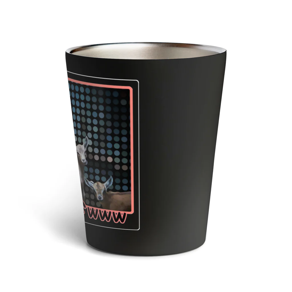 こまろくのこっち見んなwww Thermo Tumbler