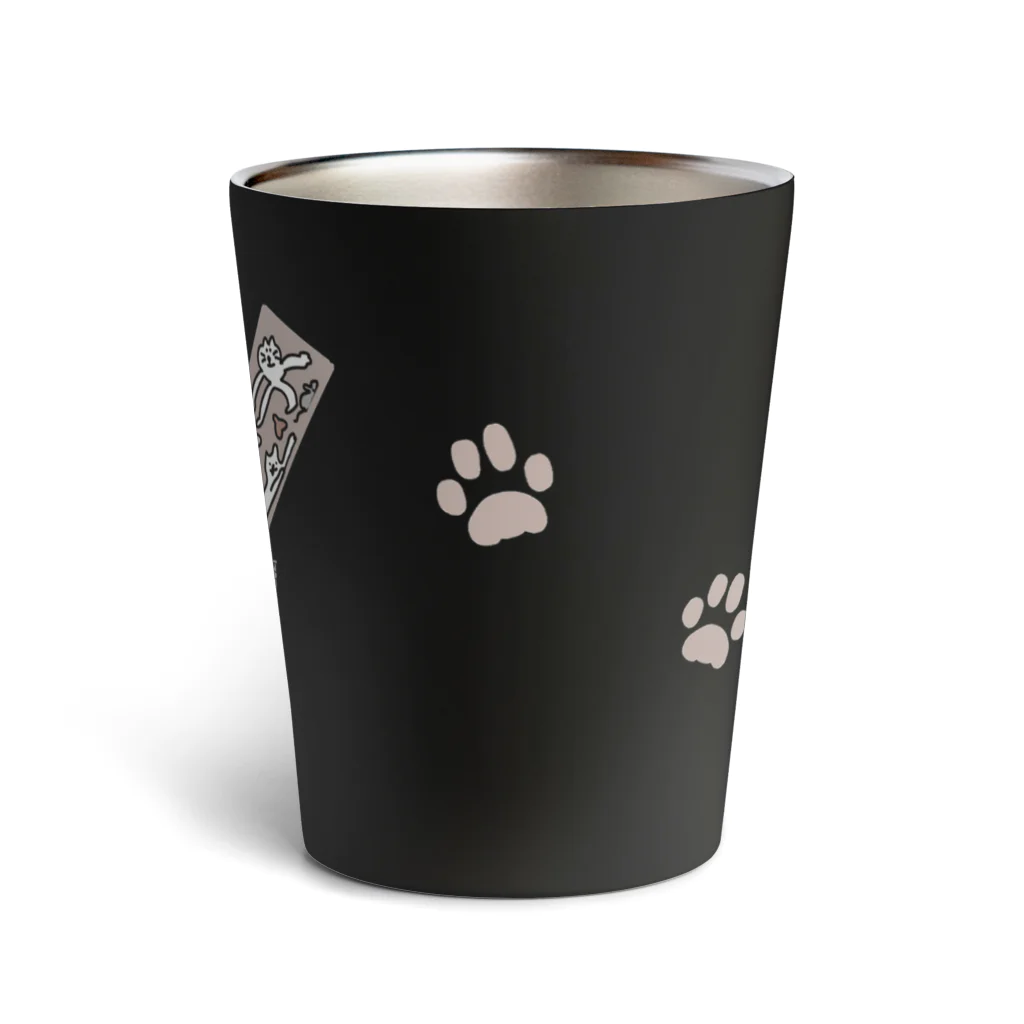 けちゃっぷごはんのお店のアルファベットねこ（Y） Thermo Tumbler