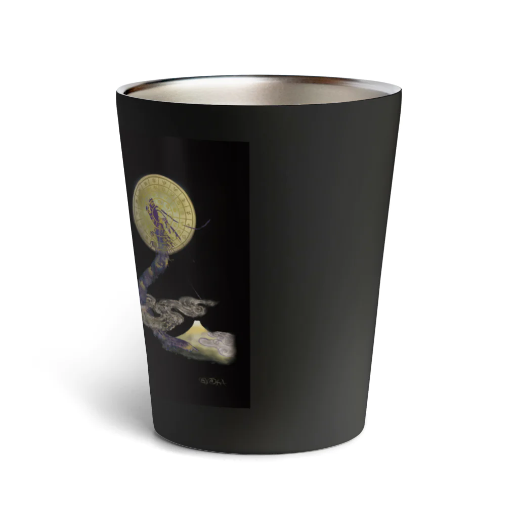 WAMI ARTの月タツフトマニ富士 Thermo Tumbler