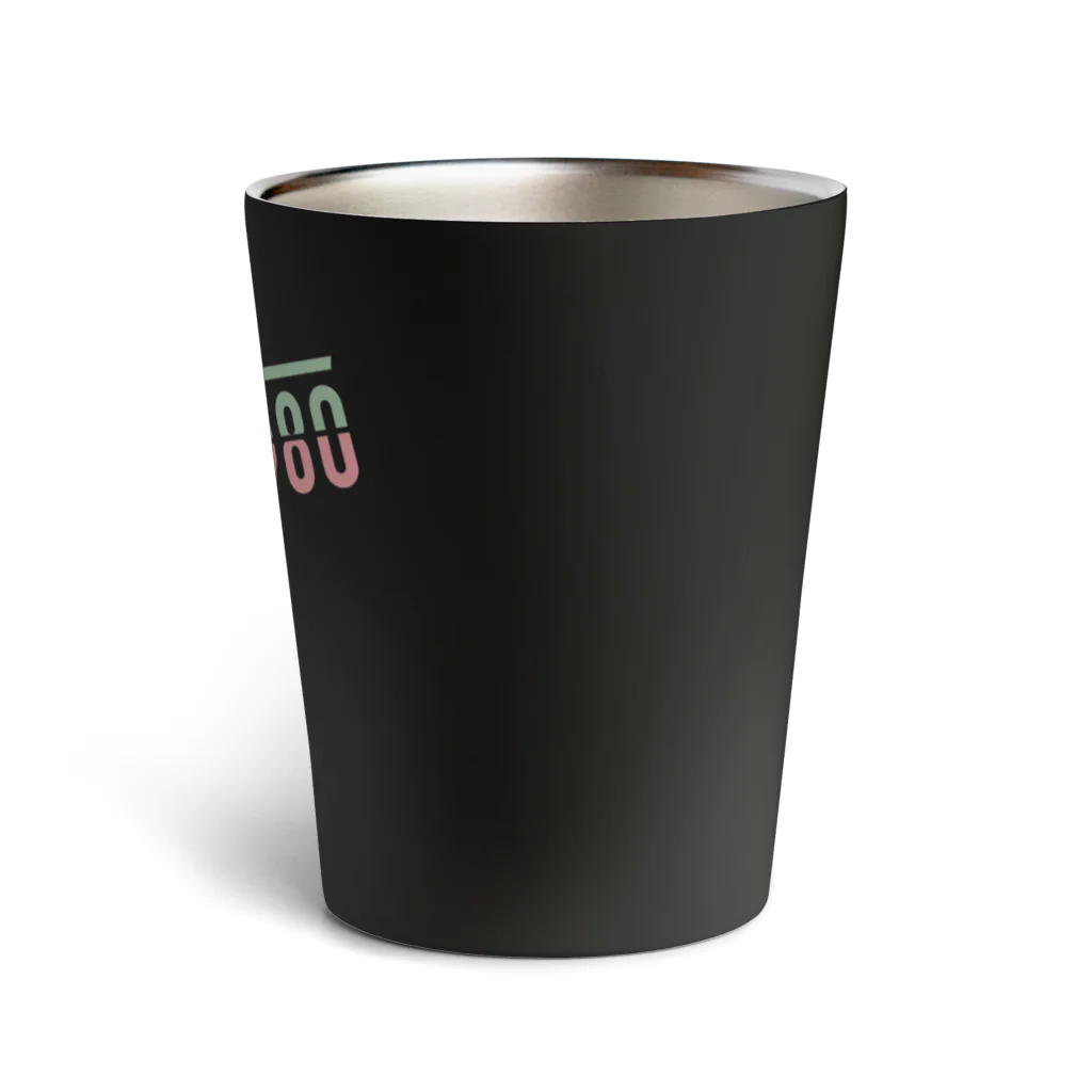 I LOVE YOU STORE by Hearkoのよく見ると I love you（パステル） Thermo Tumbler