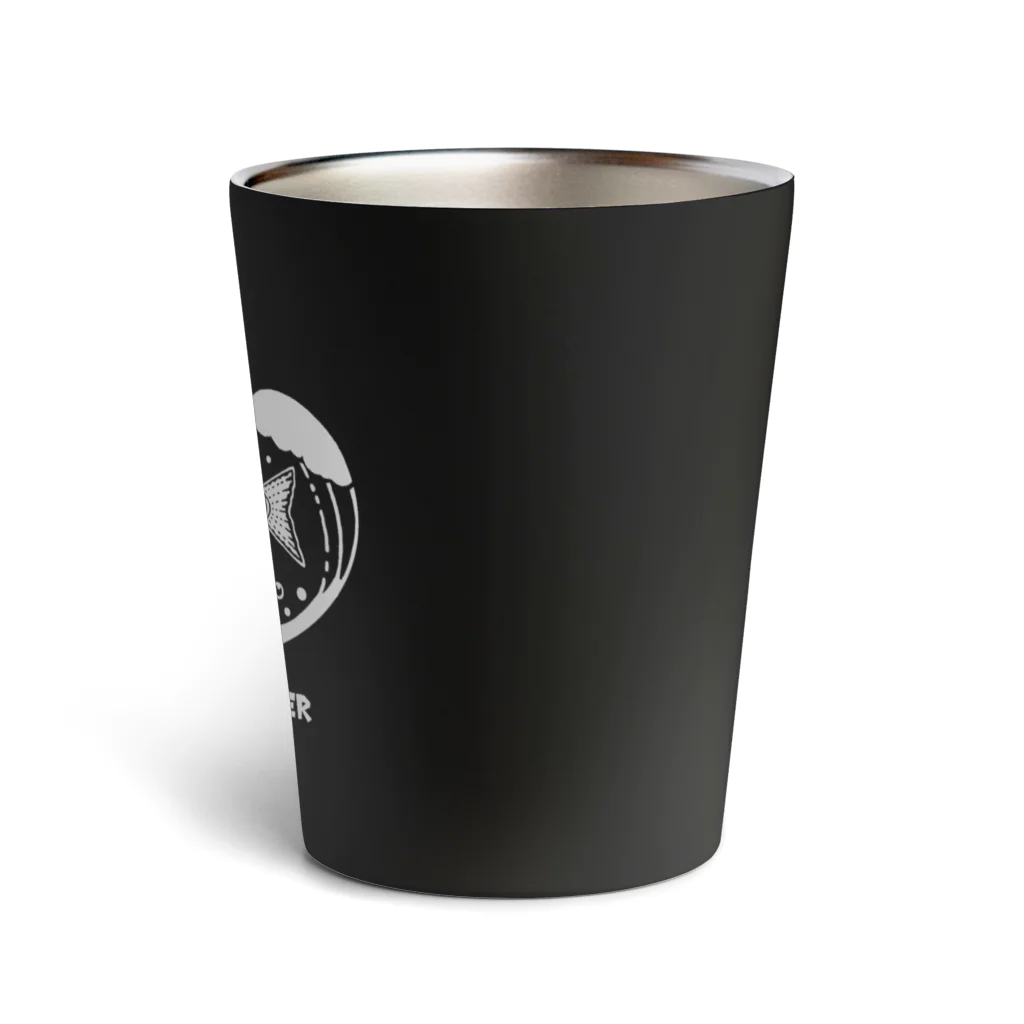 TURUKAMEHONPO.のサーモンタンブラー(白) Thermo Tumbler