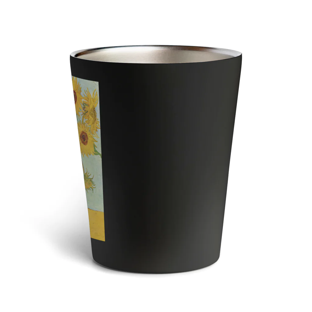 HermannStrasseのゴッホとレオパードゲッコー Thermo Tumbler