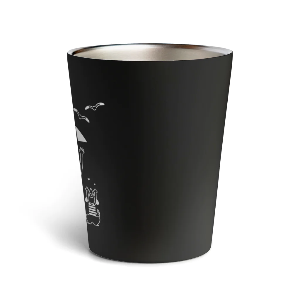 8anna storeのHAPPY HAPPY HAPPY！上を向いて笑おう！夏バージョン Thermo Tumbler