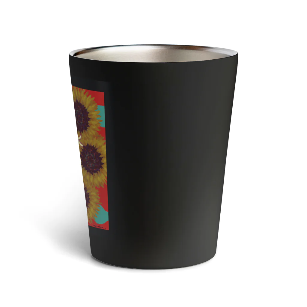 [ DDitBBD. ]の[ Thanks Sunflower ] Thermo Tumbler