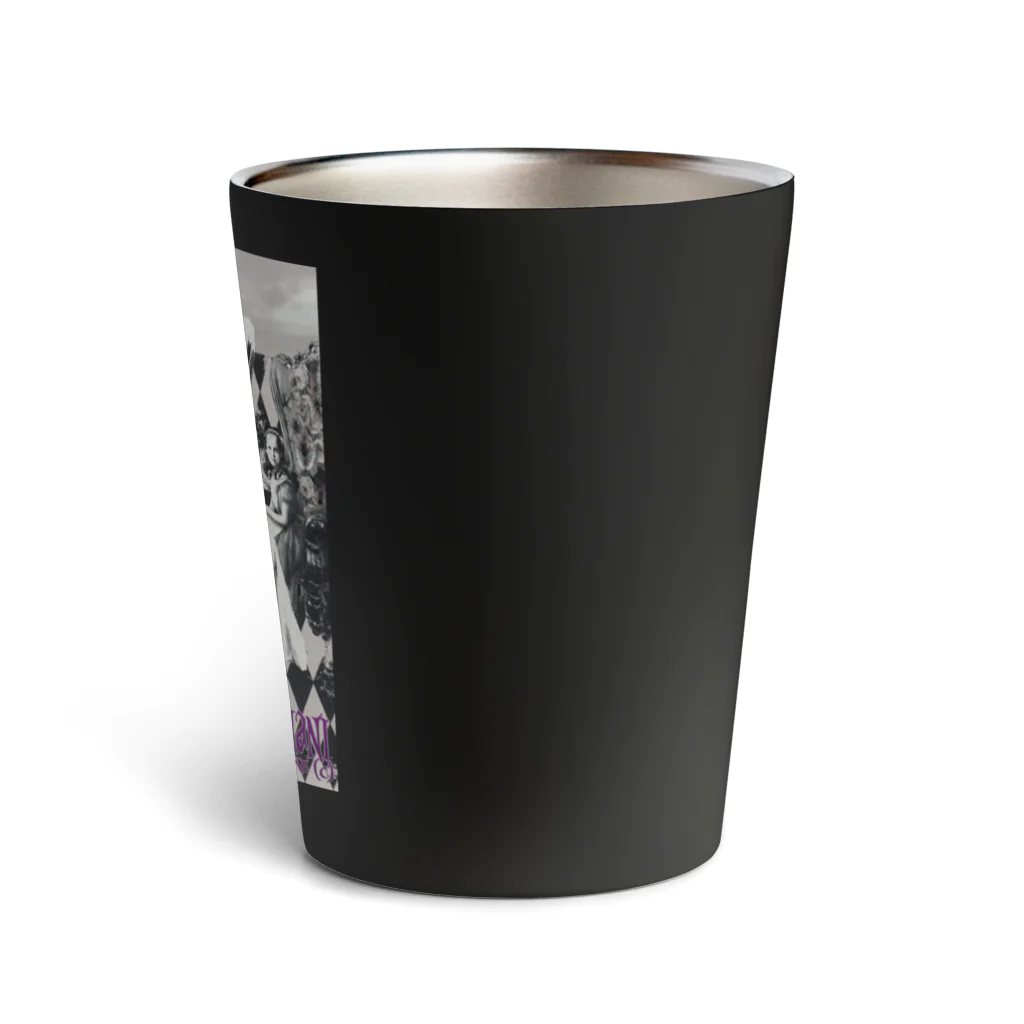 siberia cakeの3月兎のお茶会BW Thermo Tumbler