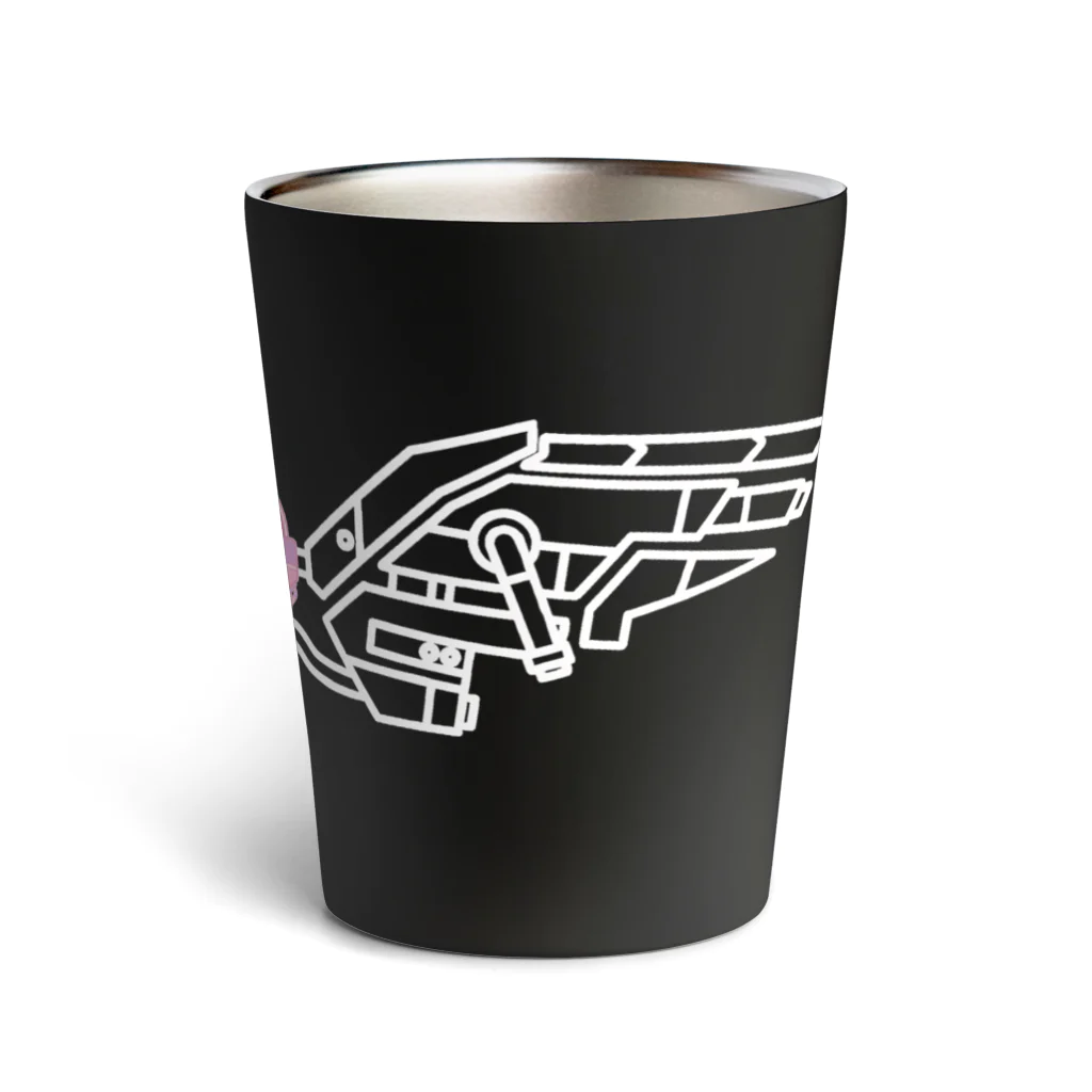 ROBOT×GIRLのMetallicHEART Thermo Tumbler