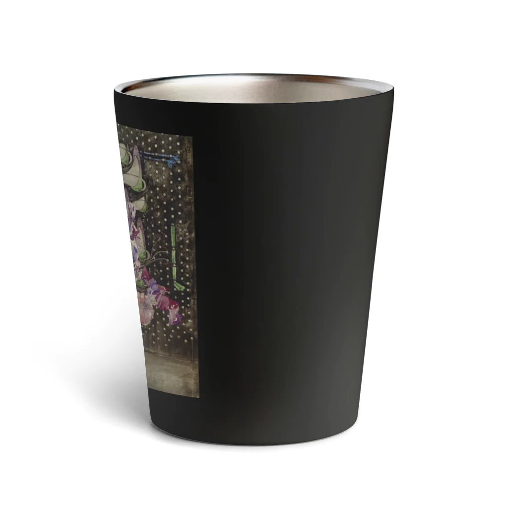 世界の絵画アートグッズのチャールズ・レニー・マッキントッシュ《ペチュニア》 Thermo Tumbler