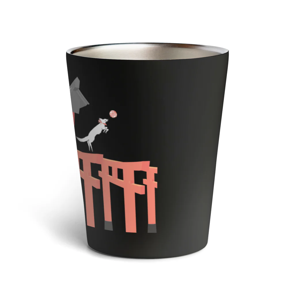 Amiの狐の手毬唄-鳥居- Thermo Tumbler