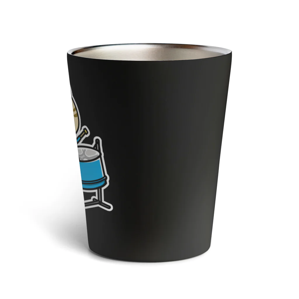  ふじねこ屋のトリプルチェロパンねこ Thermo Tumbler