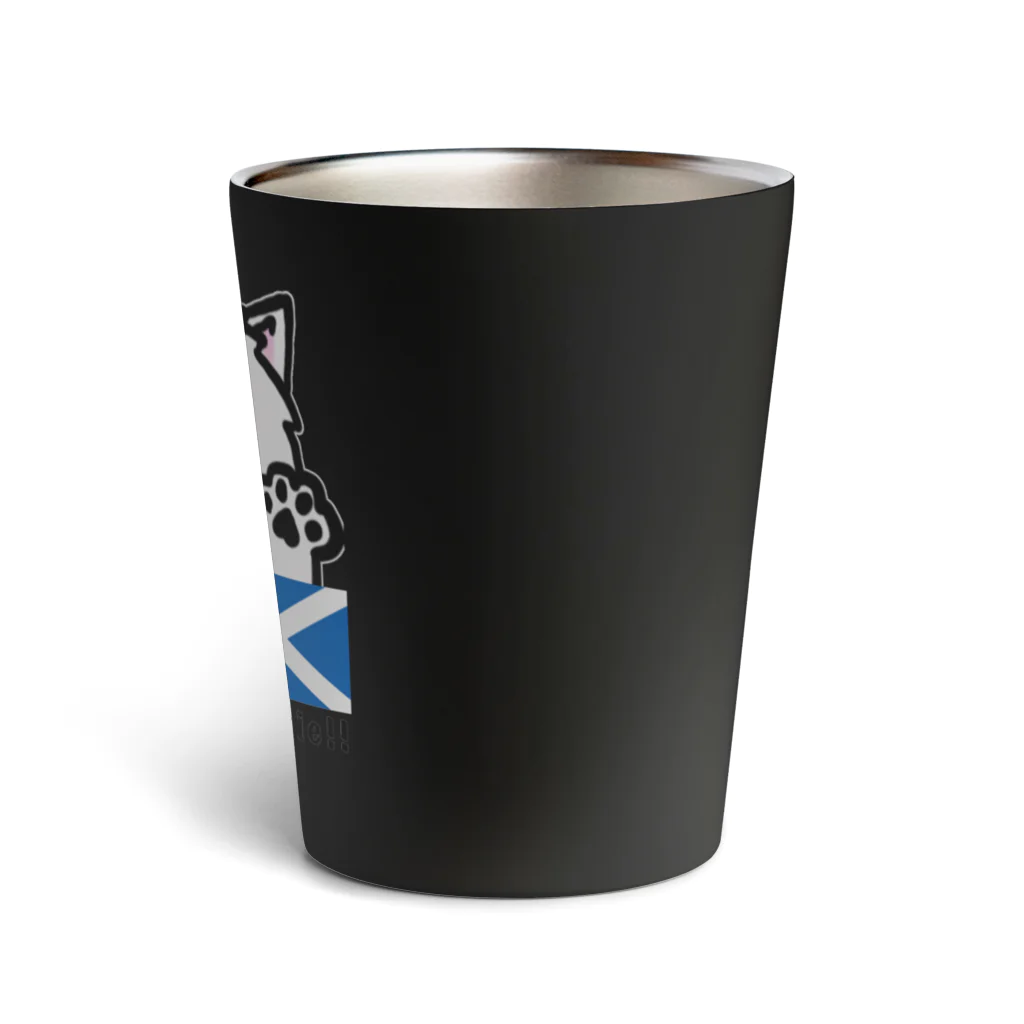 Kizplanning 「Sylph&Devil's」のしろいぬルッチー【Flag】 Thermo Tumbler