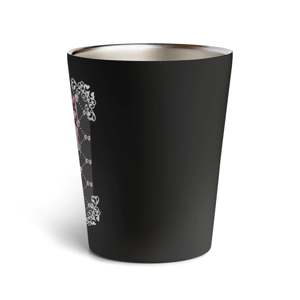 💗江崎びす子officialスズリ💗の地雷メンヘラチャン Thermo Tumbler