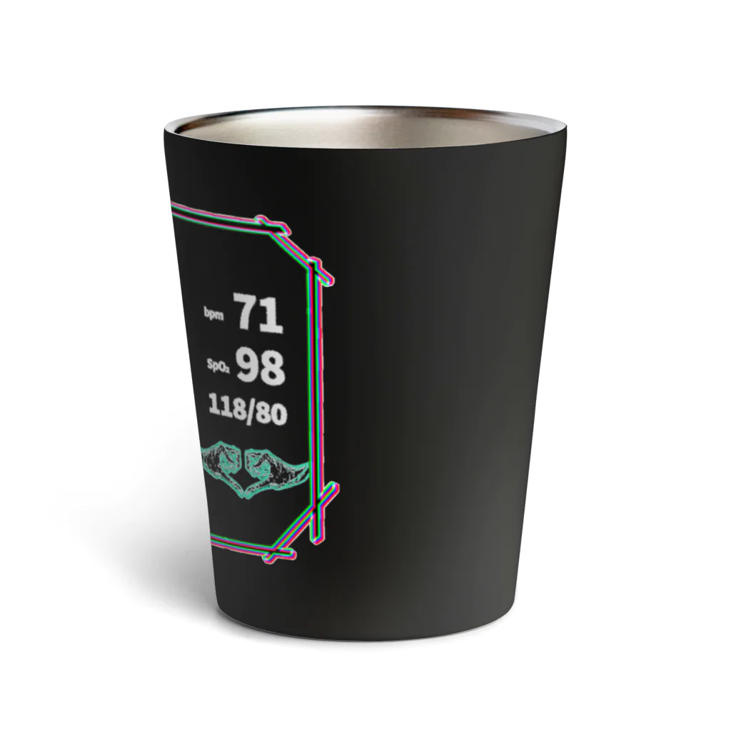 おてて屋さんの心電図 Thermo Tumbler