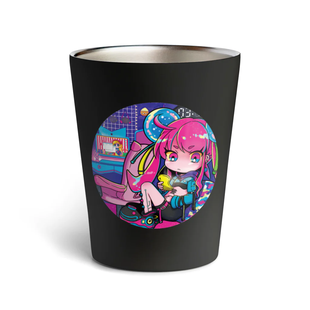 かじふさぬる娘のIchigou’s room tumbler Thermo Tumbler