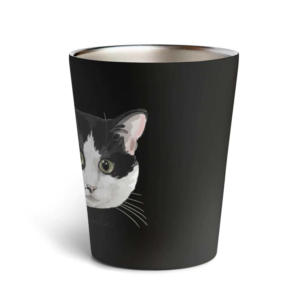 みきぞーん｜保護猫 ミッキー画伯と肉球とおともだちのMei&Kanta Thermo Tumbler