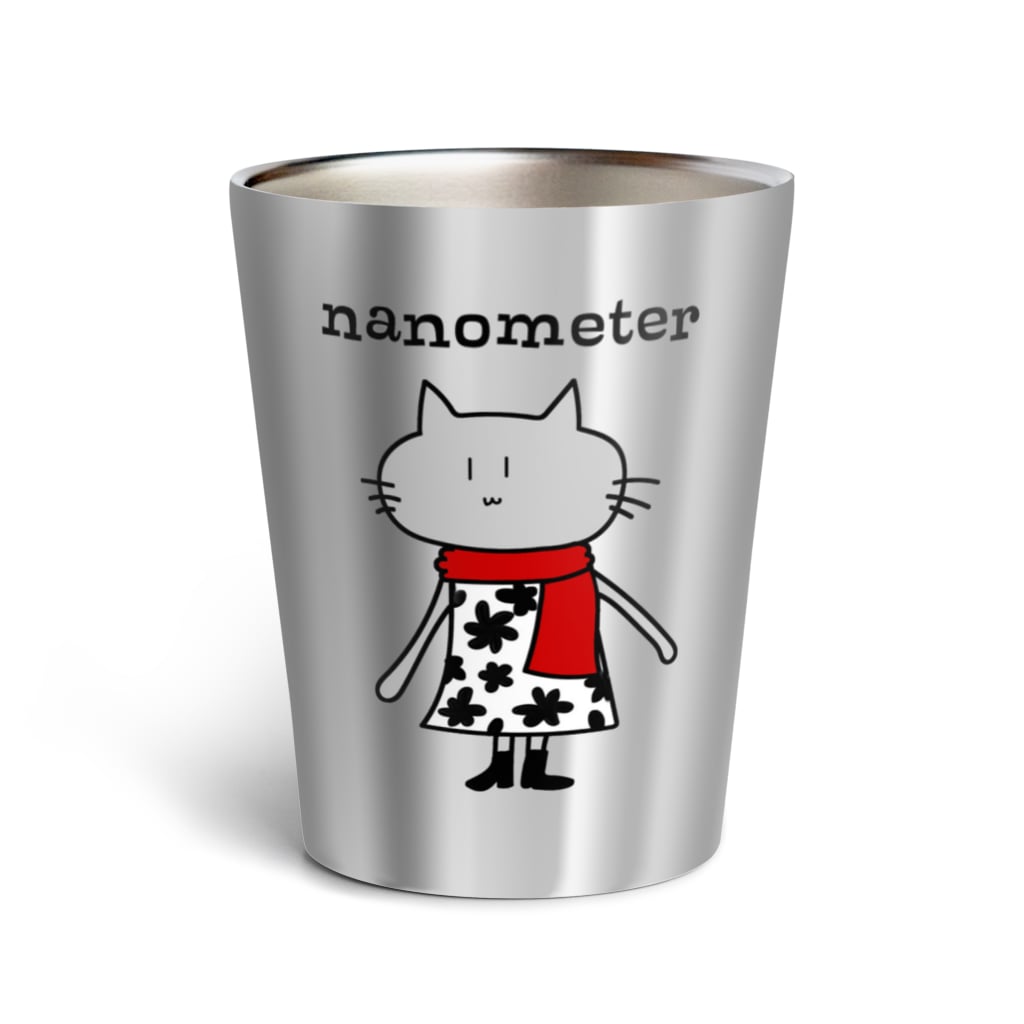 nanometerのnanometer『おめかしねこ』サーモタンブラー Thermo Tumbler