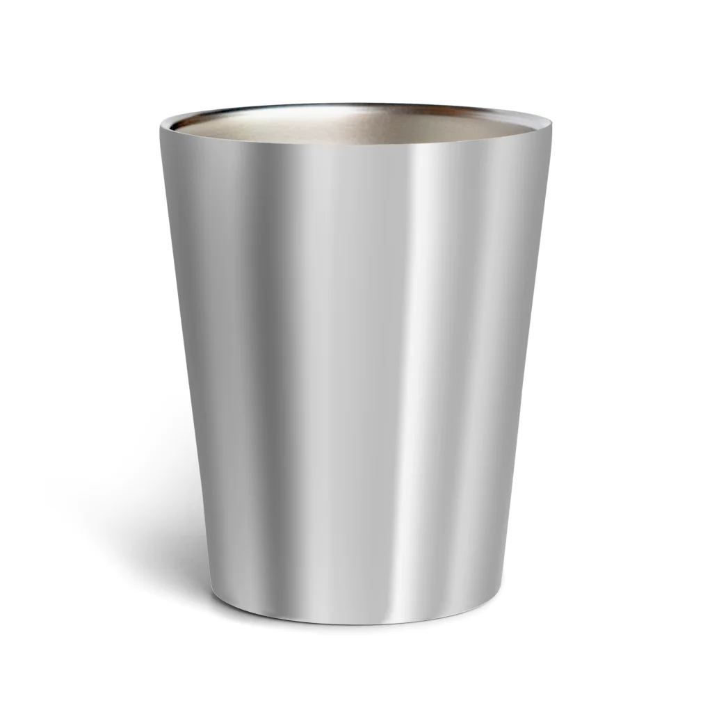 bar-necco online goods shopのひし形文字入りデザイン Thermo Tumbler