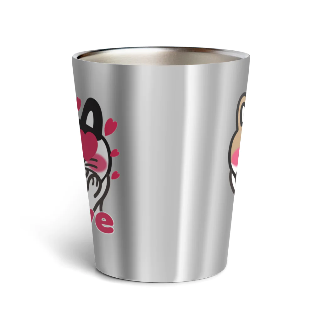 キッズモード某のねこLove Thermo Tumbler