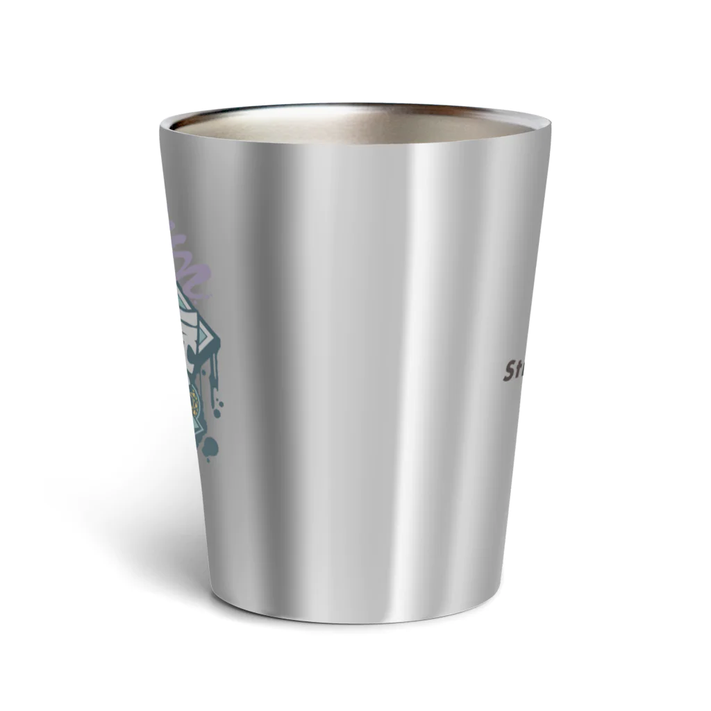 カワウソとフルーツの𝙎𝙩𝙧𝙚𝙚𝙩 𝙆𝙖𝙬𝙖𝙪𝙨𝙤 Thermo Tumbler