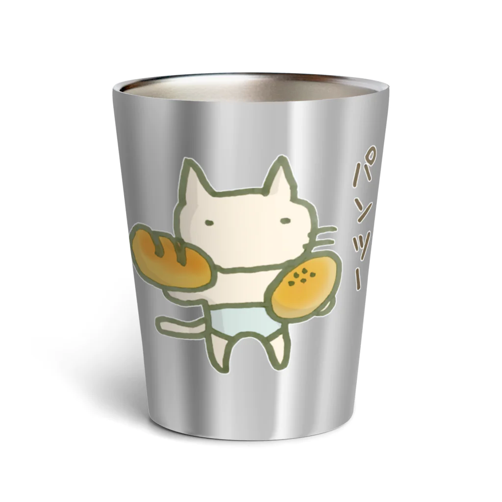 さくらもち市長のSUZURI商店のパンツーパンツねこ Thermo Tumbler