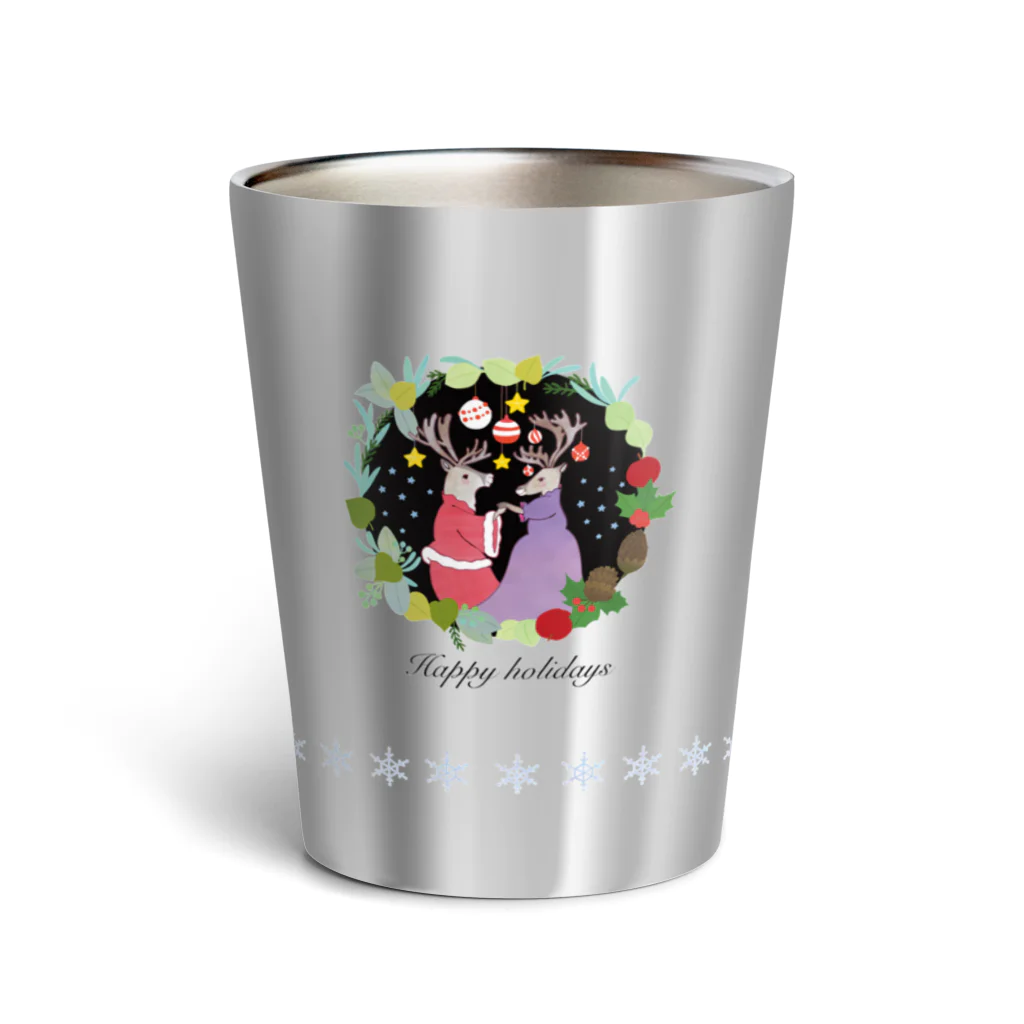 吉田美穂子/イラストレーターの★Christmasタンブラー★ Thermo Tumbler