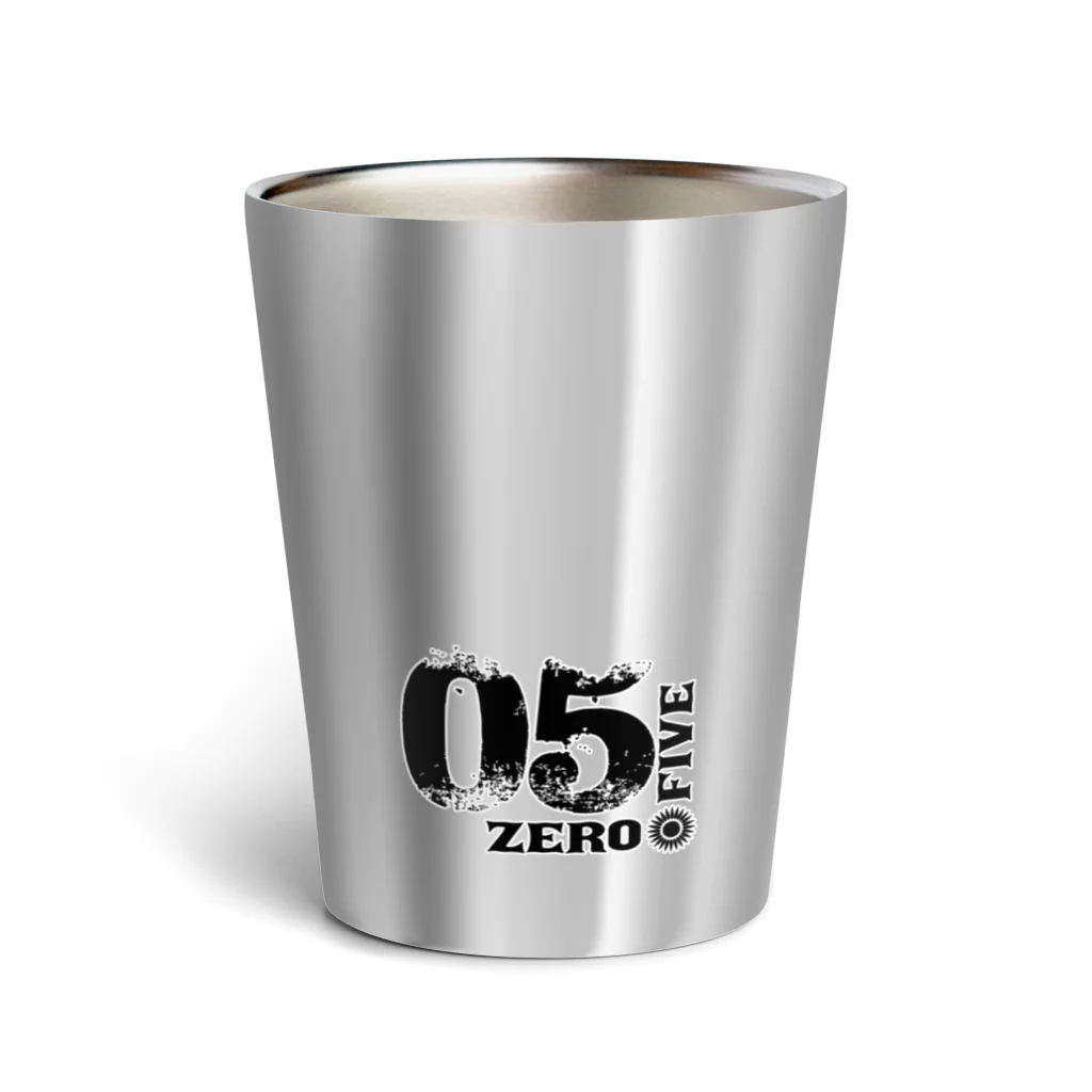 05 -ゼロファイブ-の05 -zerofive-ロゴ Thermo Tumbler