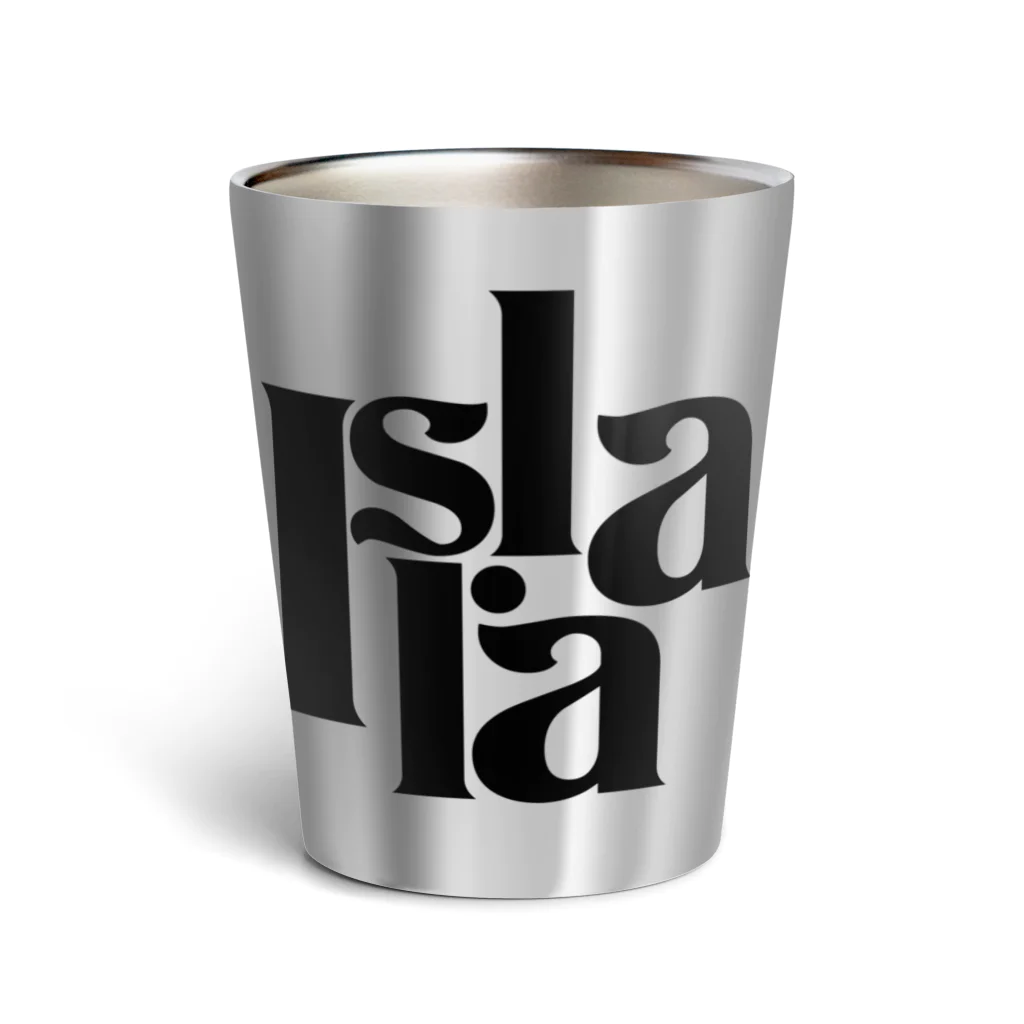 isla_laのIsla･la丸ロゴサーモタンブラー Thermo Tumbler