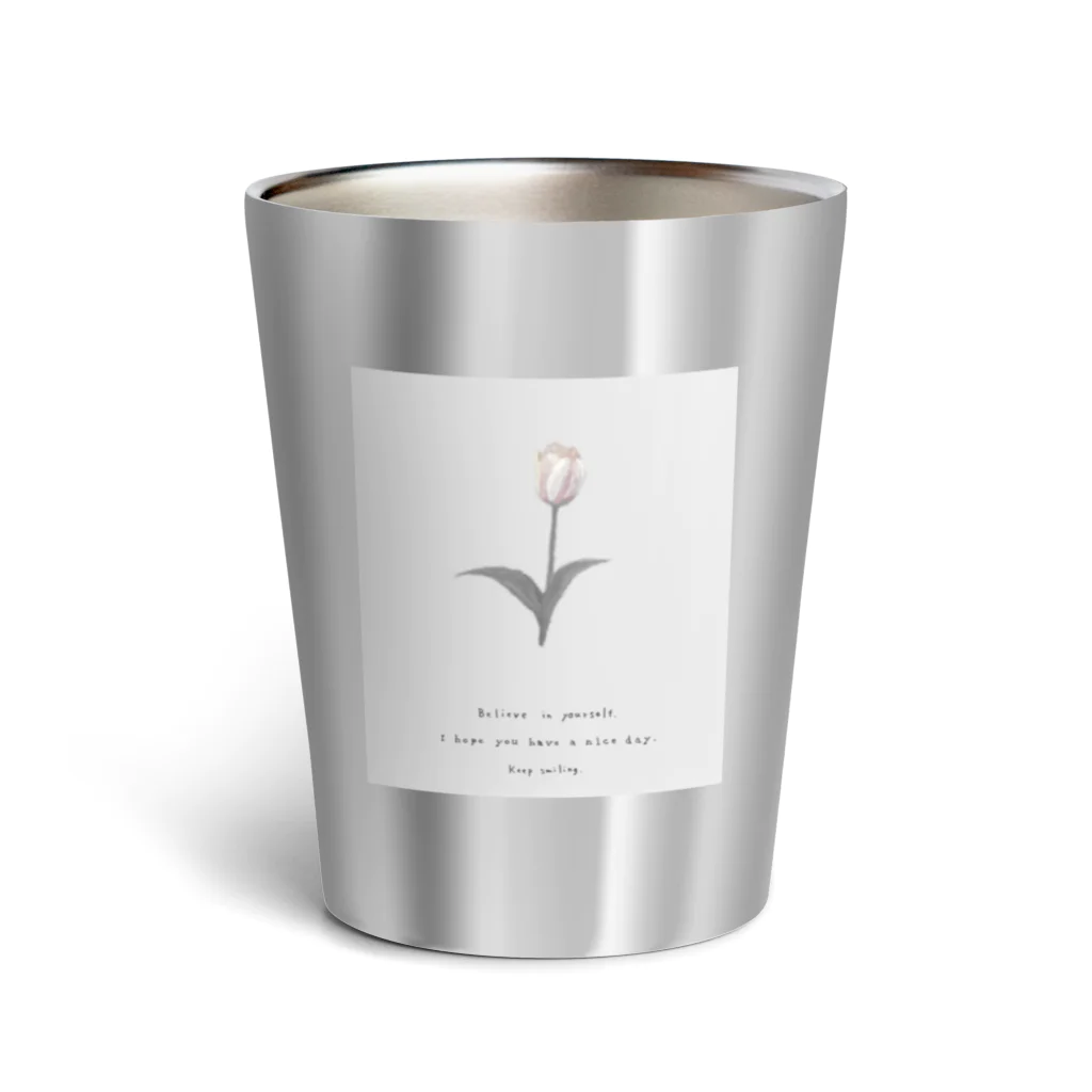 rilybiiのShabby Chic , Tulip . Thermo Tumbler