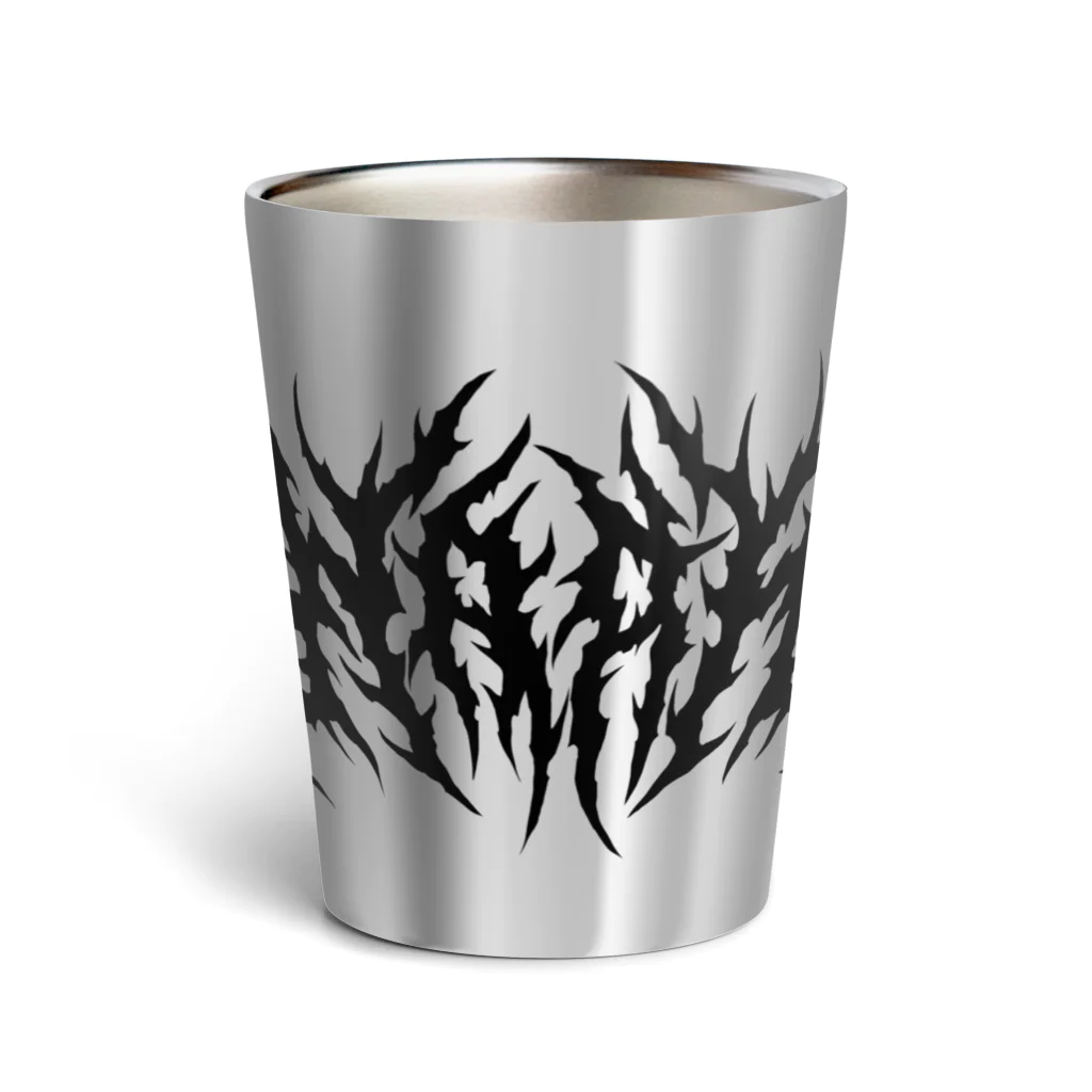 Toshihiro Egawa Artのデスメタル奈良/ DEATH METAL NARA Thermo Tumbler