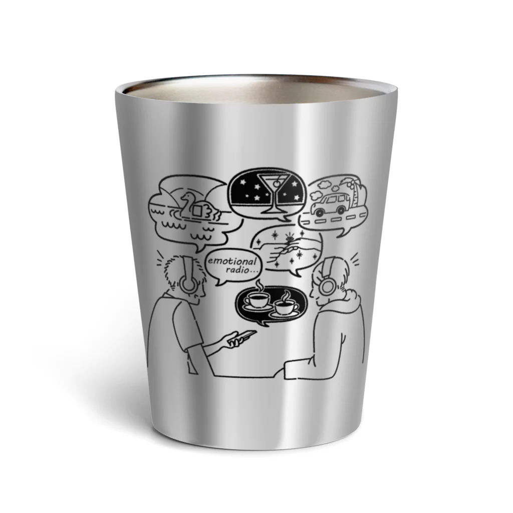 えもらじ。| ポッドキャストのえもらじ。レコーディングVer Thermo Tumbler