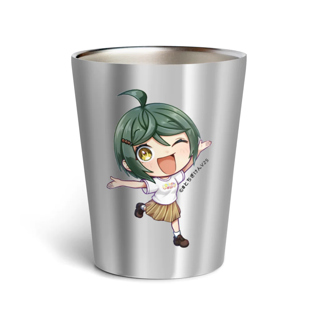 #とちぎけんV25 Official Shopの青竹真中【サブカルは栃木を救うんだよ】 Thermo Tumbler