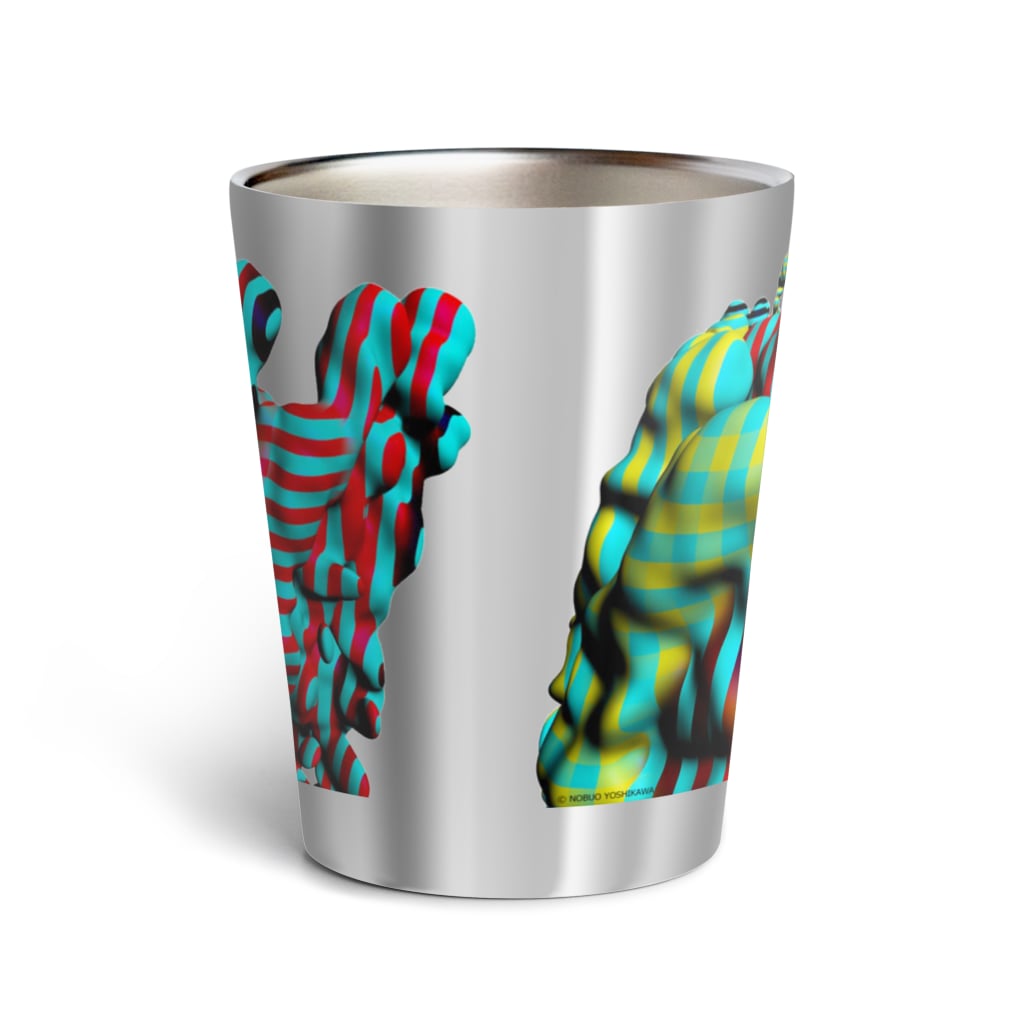 montageのarabesque tumblr twin fall Thermo Tumbler