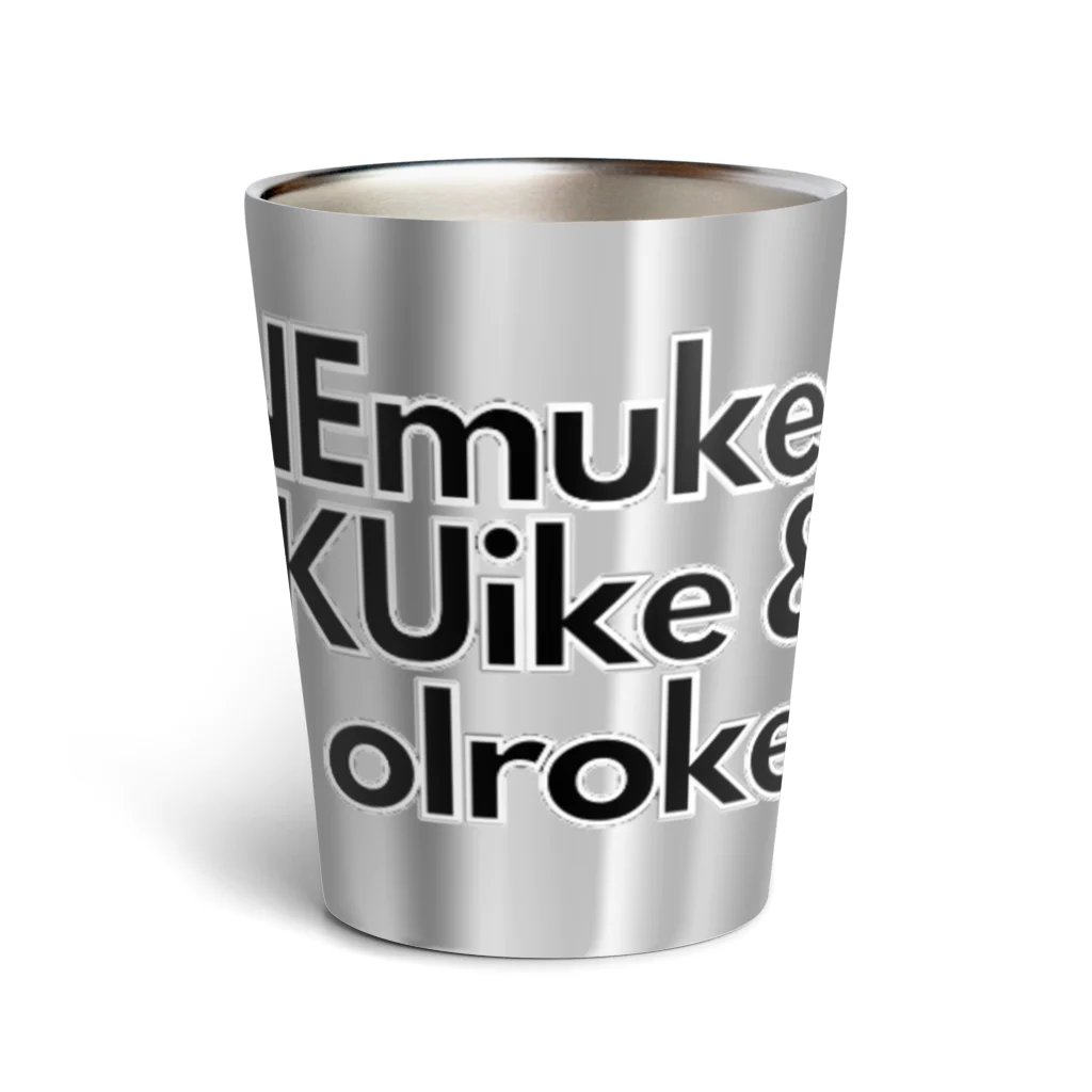 NEKUI motivational designのNEKUI motivational design ロゴ Thermo Tumbler