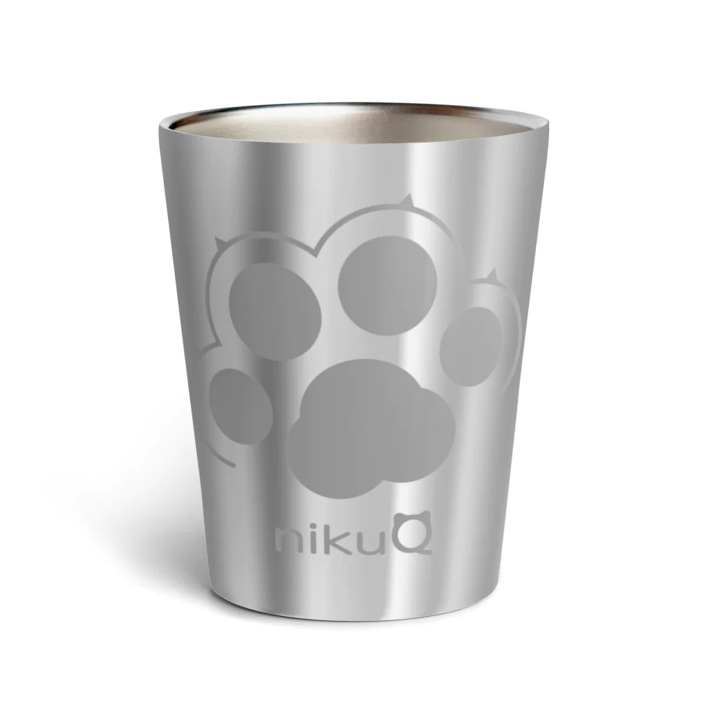 WebArtsの肉球をモチーフにしたオリジナルブランド「nikuQ」（猫タイプ）です Thermo Tumbler