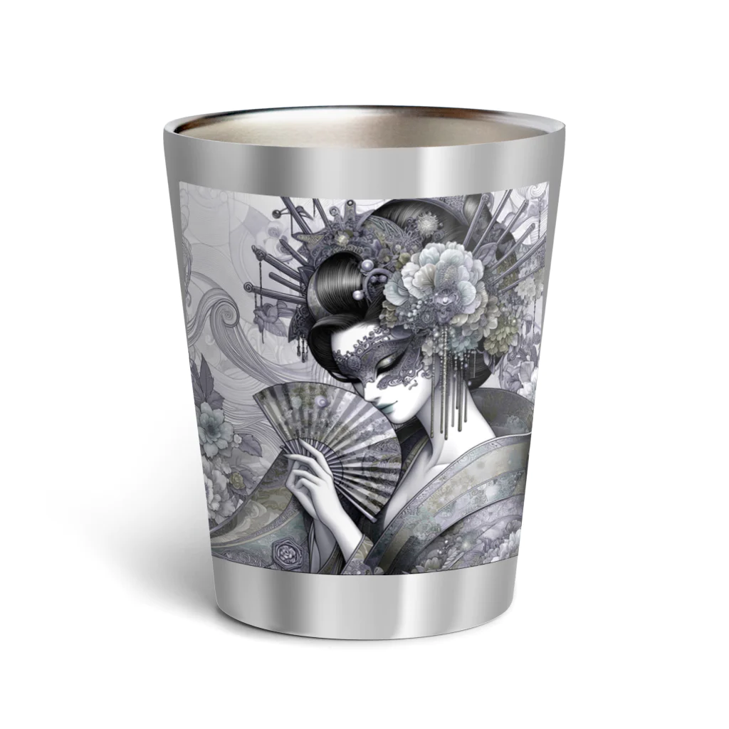 Moichi Designs Shop-2023の仮面舞踏会 Thermo Tumbler