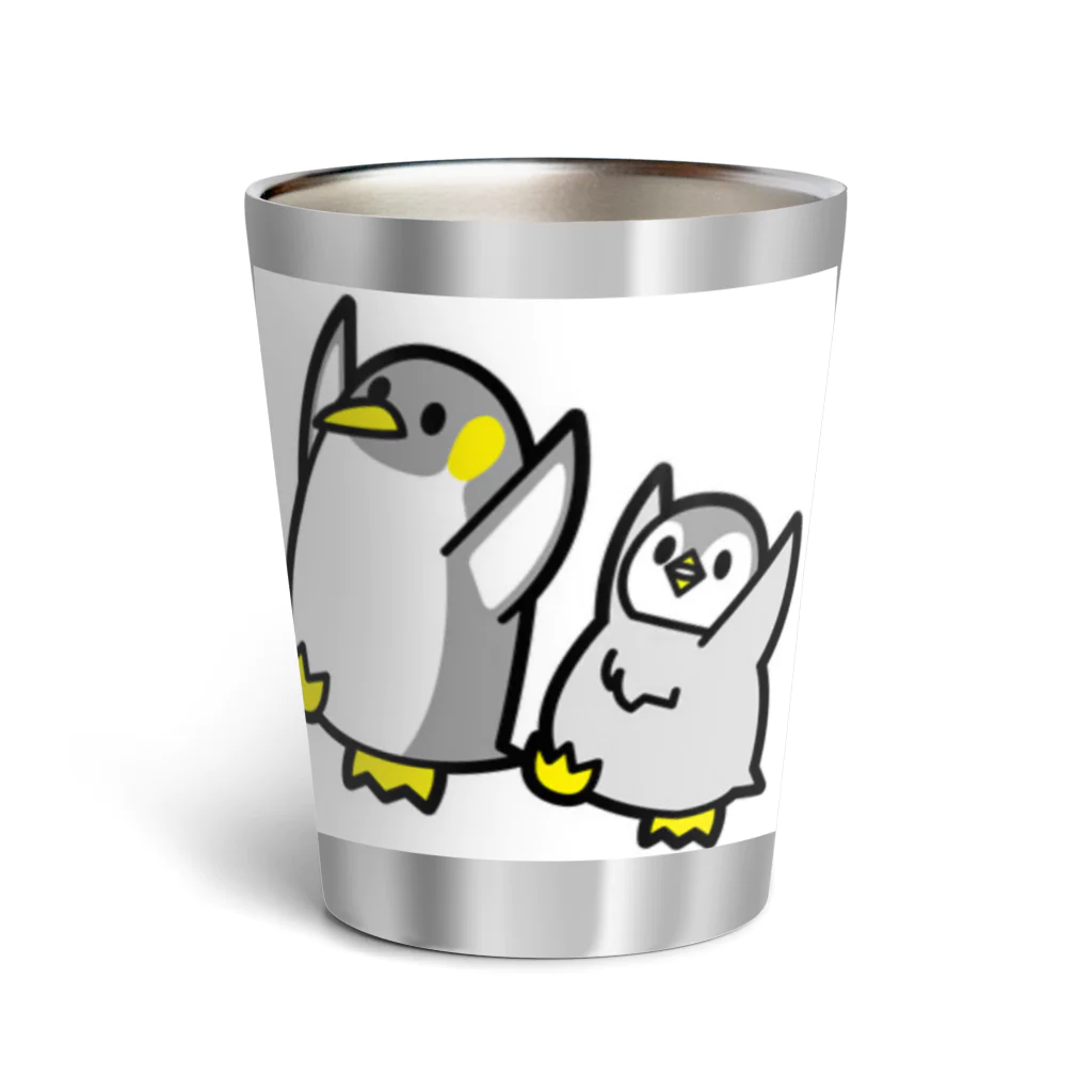 ⭐️HOSHIMI⭐️の皇帝ペンギンの親子🐧 Thermo Tumbler