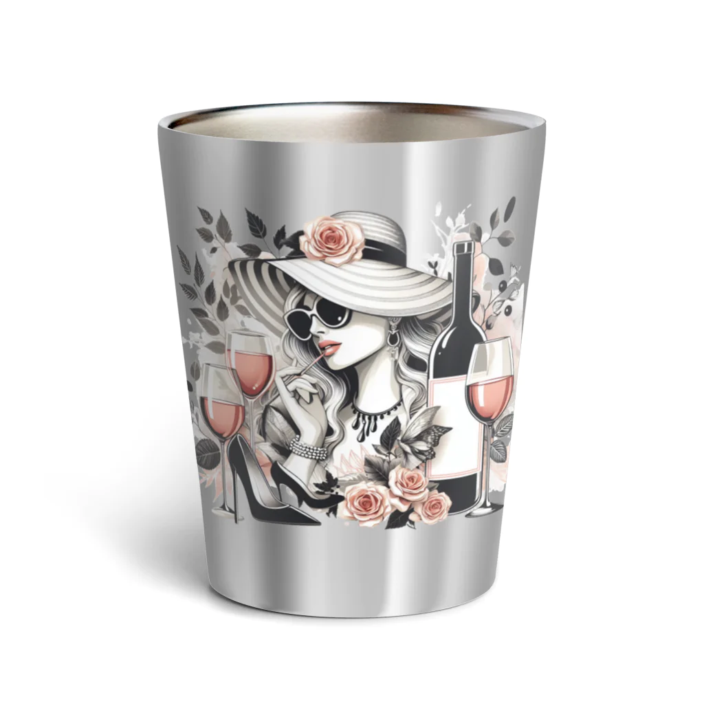 MOONY'S Wine ClosetのElegant Wine Evening Thermo Tumbler