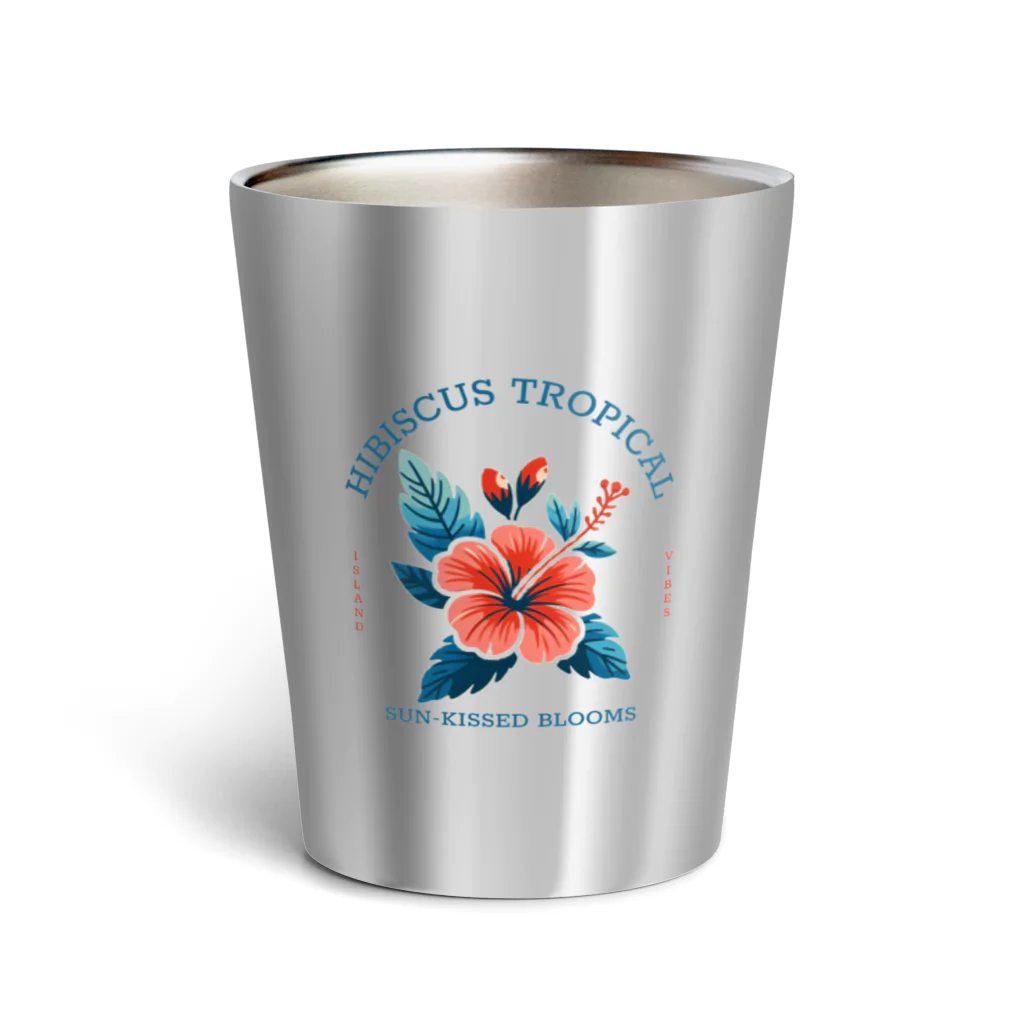 lblのハイビスカス Thermo Tumbler