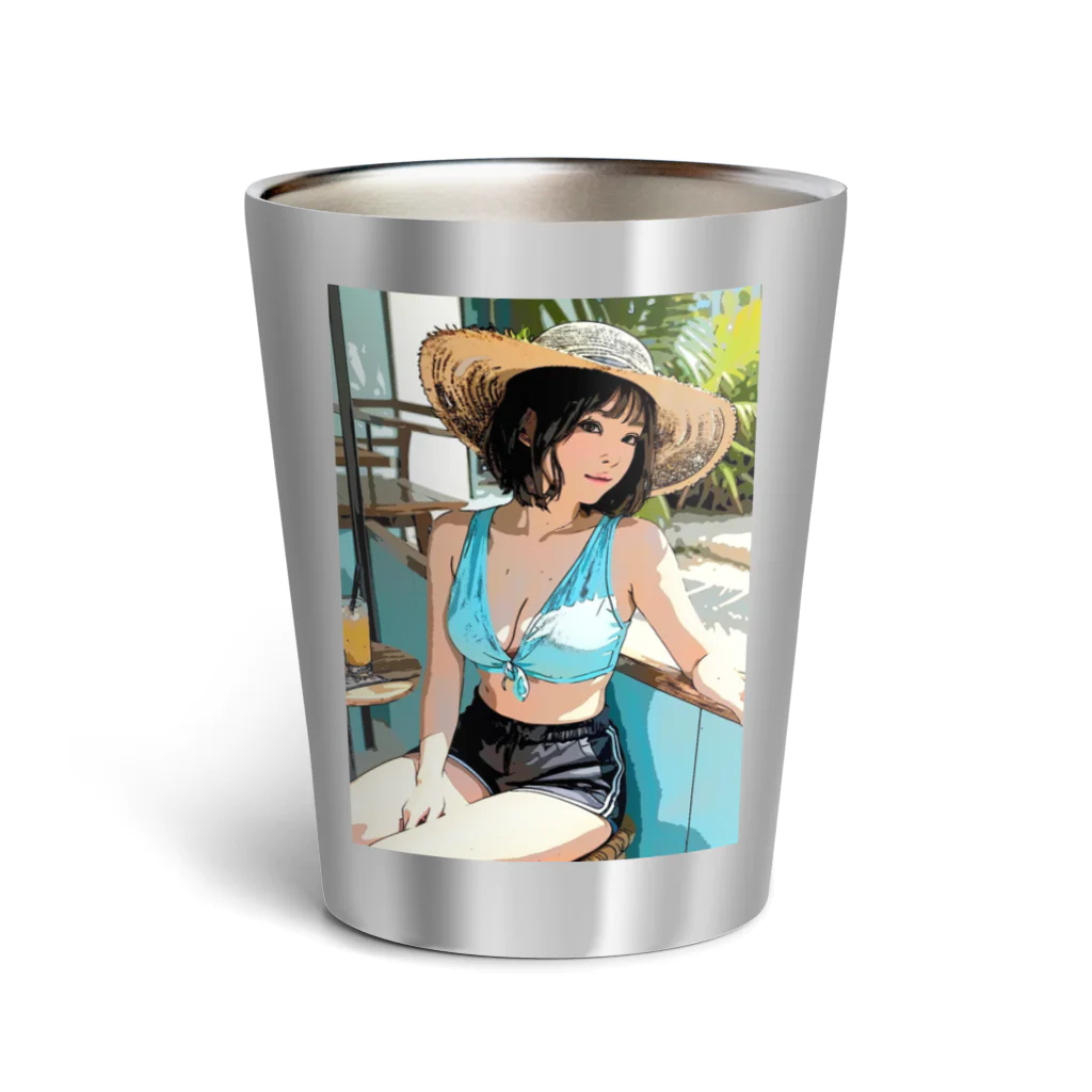 SSD-coのBeachi Girl 4` Thermo Tumbler