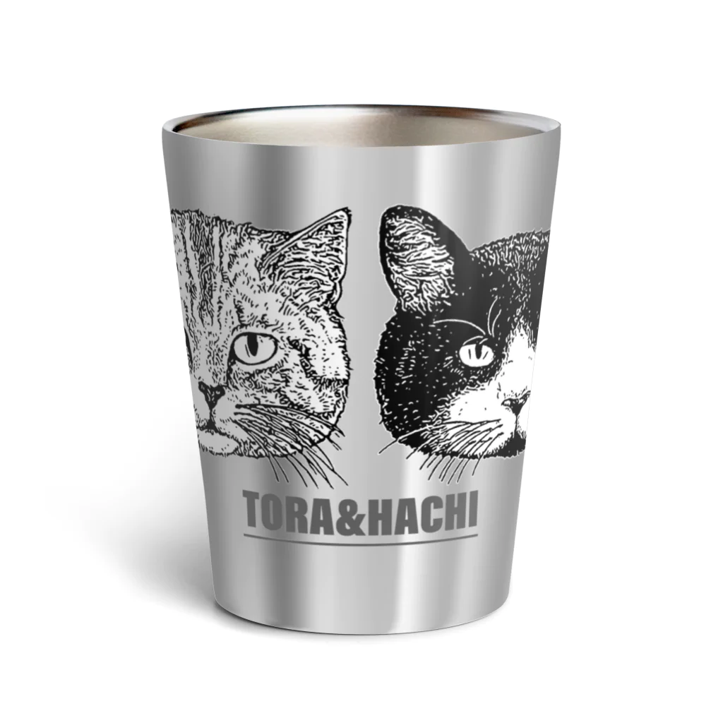 nemunoki paper itemのトラとハチ Thermo Tumbler