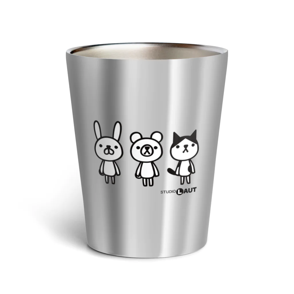 なかむらりか商店のあいさつねこと仲間達 Thermo Tumbler