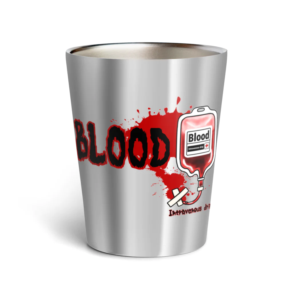 すとろべりーガムFactoryのBLOOD点滴 (ハロウィン) Thermo Tumbler