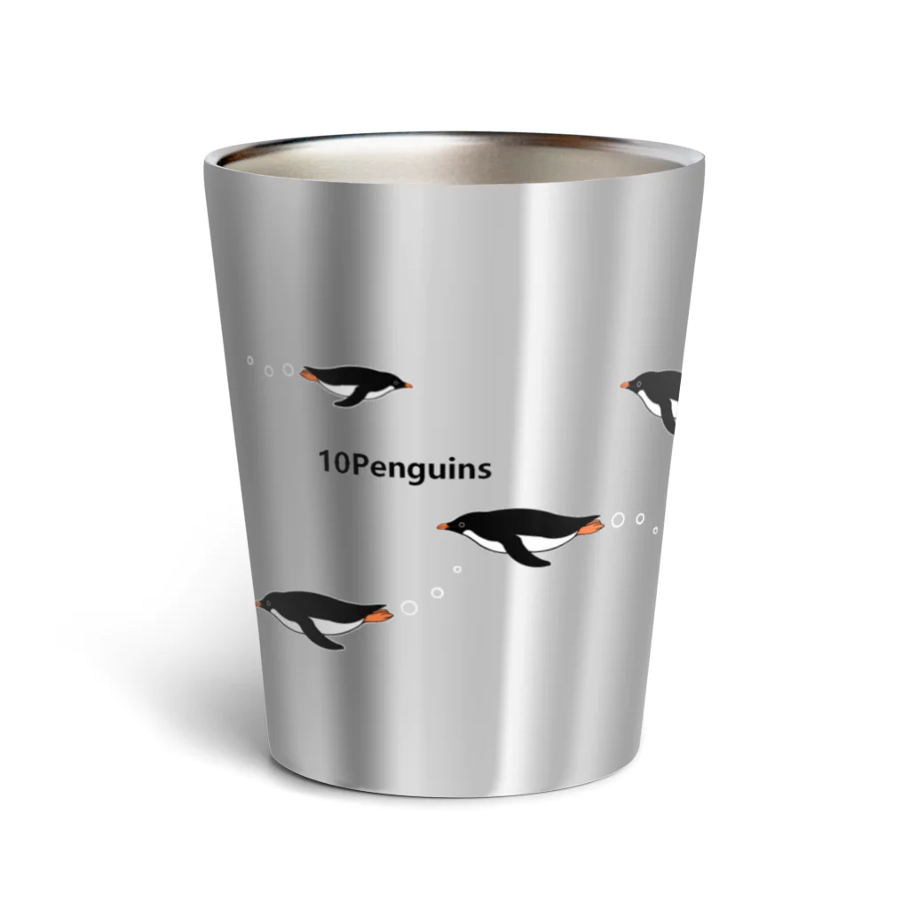 PERIDOTの泳ぐペンギン１０ Thermo Tumbler