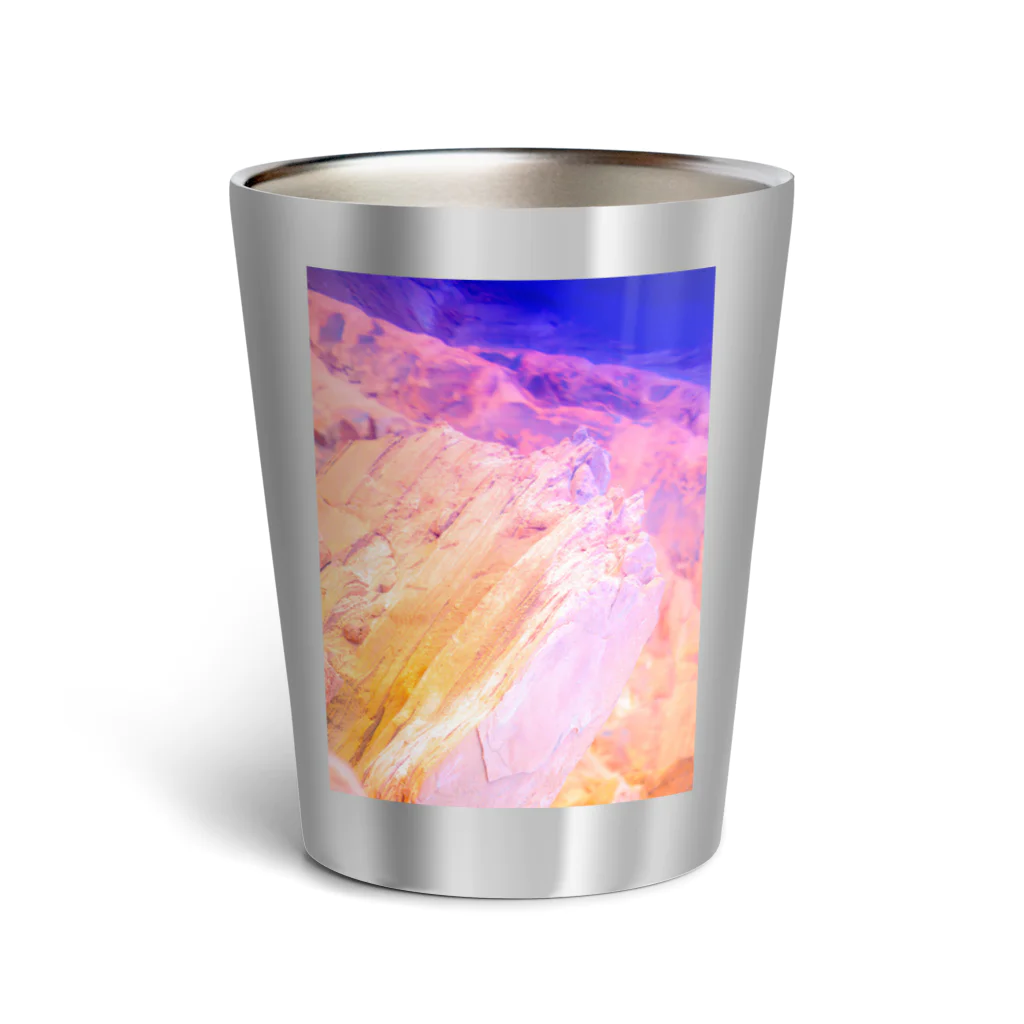 NEON LIGHT STARSのウルトラマリンサファイヤ Thermo Tumbler