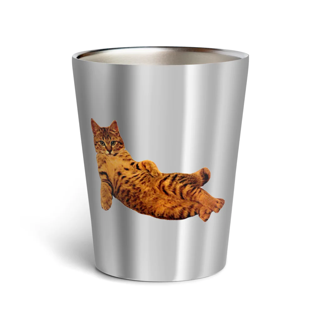 Elegant CatのElegant Cat ① Thermo Tumbler