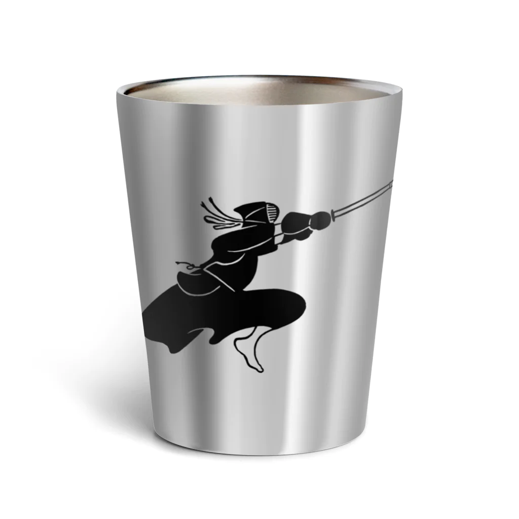 伊勢守 isenokami  剣道 x 日常  kendo inspired.のLife with Kendo (men) one point series Thermo Tumbler