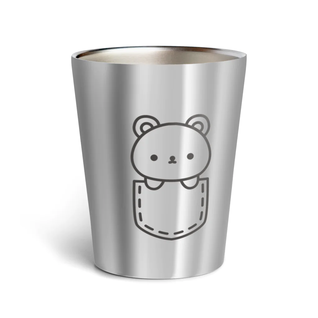 みょーのつれてって！【クマ/英字】 Thermo Tumbler